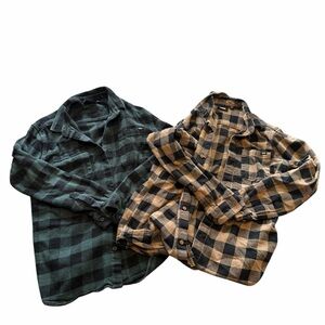 Vans Flannel Button-Up Shirts